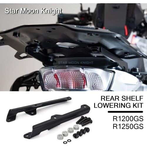 Luggage Rear Shelf lower lowering kit for ADVENTURE-RACK For BMW R 1200 GS R 1250 GS R1200GS R1250GS ADV Rallye Adventure 2018