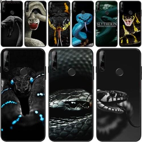 Animal Leather Snake Scales Phone Case Cover For Huawei Y5 II Y6 II Y5 Y6 Y7Prime Y9 2018 2019