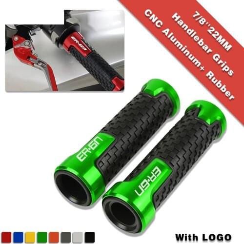 Motorcycle Accessories handlebar grips For Kawasaki ER-6N ER6N ER 6N 2006-2018 2010 2011 2012 2013 2014 2015 Moto handlebar grip