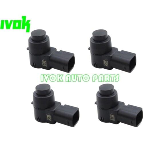 Set Of 4 Parking Distance Sensors PDC For Citroen C4 Picasso Peugeot 307 RCZ 1.6L 1.8L 2.0L 9663821577XT 0263003587