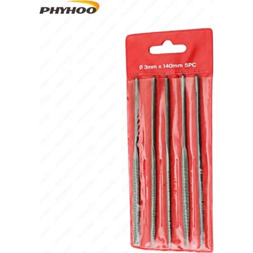 5pcs 180mm Wax Needle Files Set,Set of 5 pcs in pillar haifround round,Hot sale Jewelry Tools