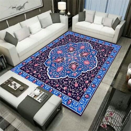 Bohemian style 3D printing Psychedelic printing Floor mat Door mat Anti-slip mat Carpet Bedroom Home decor