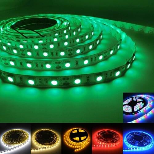New 0.5-5m 5V 3528 SMD 60LED/m Light Super Bright RGB Tape Led Waterproof Upgrade Ribbon Flexible Strips Lamp Home Decoration