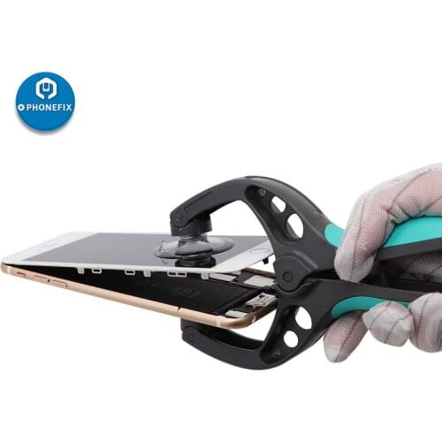 Sucker Pliers with 2pc Suckers LCD Screen Seperator Opening Tool for iPhone Android Mobile Phone Tablet Screen Opening Hand Tool