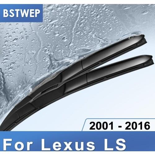 BSTWEP Hybrid Wiper Blades for Lexus LS Series LS430 / LS460 / LS600h Fit Hook Arms