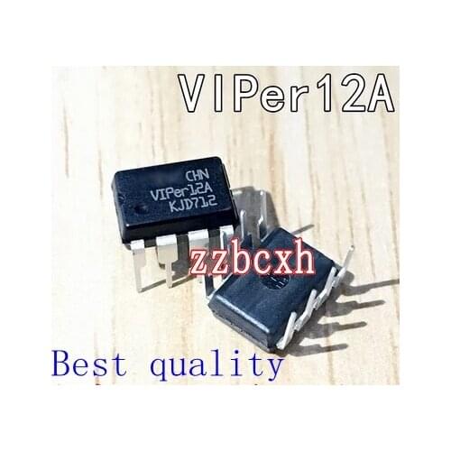 10PCS/LOT New original In Stock VIPER12A DIP-8
