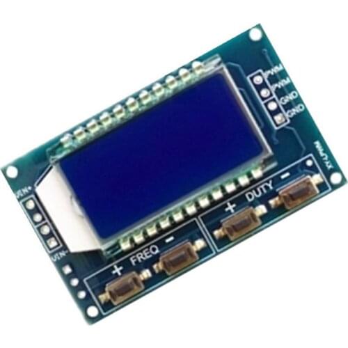 1Hz-150Khz Signal Generator Module Adjustable PWM Pulse Frequency Function Generator Duty Cycle LCD Display