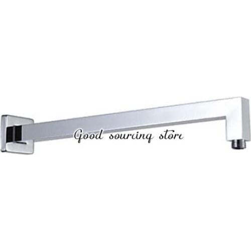 38cm wall mounted brass rain shower arm