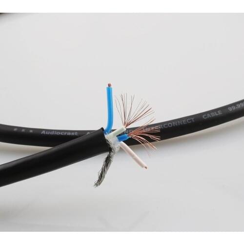 Audiocrast A53 4 Core signal Cable Audio Surround hifi interconnect Wire XLR/RCA cable