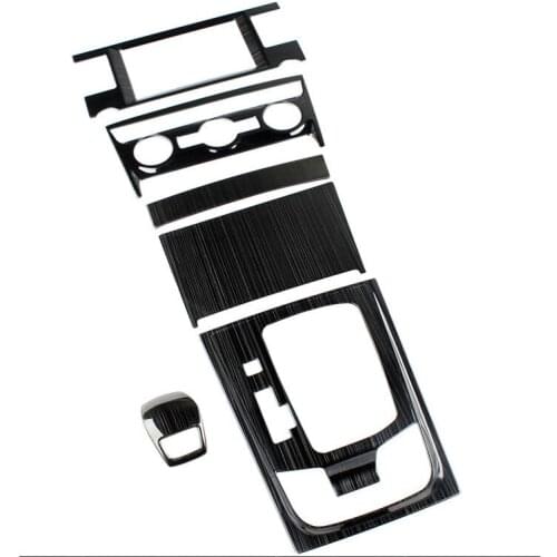 Car Navigation AC Control Gear Panel Cover Shift Knob Sticker Storage Box Moulding Trim for Skoda Kodiaq GT 2017 2018 2019 2020