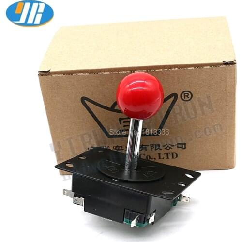 Arcade Joystick Round Gate 4 To 8 Way Joystick With Micro Switch Top Ball Fighting Rocker For Arcade game cabinet Accessories