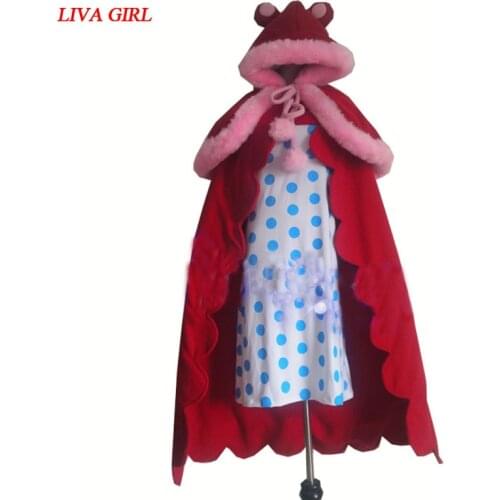 ONE PIECE Sugar Cosplay Costume Custom Any Size cape with dress