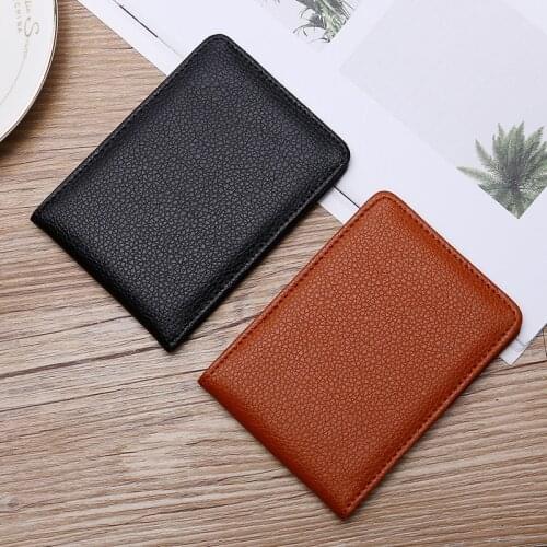 6 Color Driver License Holder Pu Leather On Cover For Car Driving Documents Business Id Pass Certificate Folder Wallet