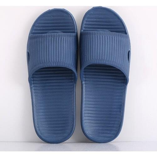 Men Indoor Home Slippers Summer Non-Slip Light Hotel Shoes Couple Soft Bottom Sandals Slippers Mens Flat Shoes Flip Flops