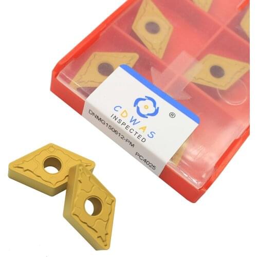 DNMG150612 PM PC4025 High Quality Carbide Inserts External Turning Tool Blade DNMG 150408 CNC Lathe Cutter Tool For Hard Steel
