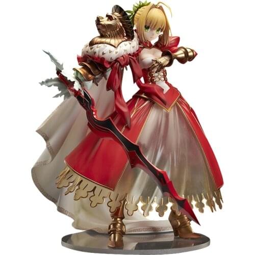 Anime Fate/stay night 25CM Sexy Girl Figure PVC Action Figure Toys Fate Saber Nero Claudius 3rd Ascension Collection Model Doll