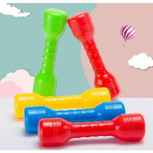 Weightlifting Toys Recreational Durable Children Dumbbells Ideal for Fitness Classes Home Exercise Routines Made of ABS