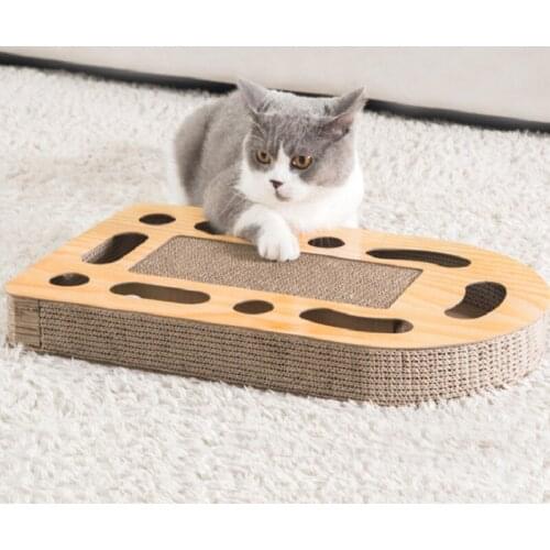 Cat Climbing Board Bed for Scratching Cats Scratcher Pat Kitten Playing Toys Furniture Wall Protector for Sharpen Claws
