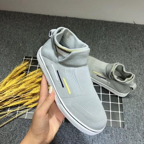 2021 New Summer Women Shoes Hot Sale Elastic Socks Women Shoes Super Breathable High Knit Casual Sneakers Women Vulcanized Shoes