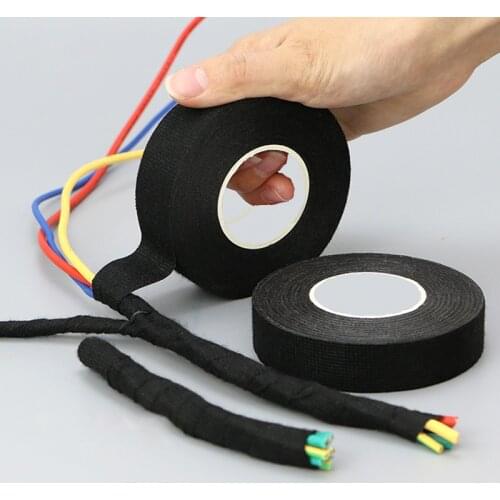 Cable Harness Tape High Temperature Resistant Electrical Tape Noise Reduction Protection Of Automotive Wiring Harness 19mm*15m