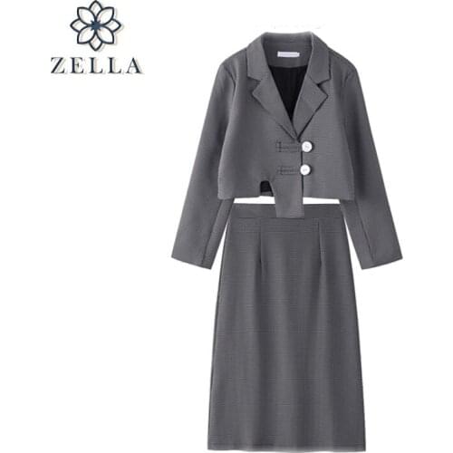 Liser Women's Suits With A Skirt