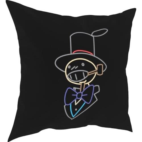 Neon Rübe Kopf Kissen Fällen Wandelnde Schloss Ghibli Studio Anime Film Kissen Abdeckungen Decor Kissenbezug für Home 18