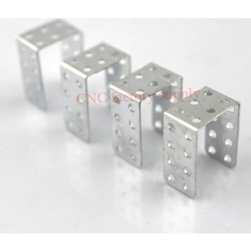 New parts U type 15MM small iron material bracket connector for DIY model toy accessories