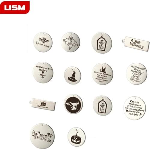 NEW Halloween Charms - Bat, Pumpkin lantern,Spider,Witch,Skull,Cat Charms pendant Craft Supplies Pendants for Jewelry Making