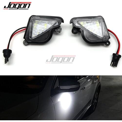 LED Side Wing Mirror Rearview Puddle Light Welcome Courtesy Lamp For Skoda Superb B6 B8 2008-20 Octavia MK2 1Z MK3 5E 2004-2019