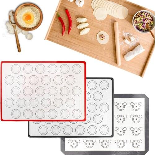 Pizza Dough Maker Pastry Bakeware Kneading Pad Kneading Dough Mat Silicone Non Stick Baking Mat Bakeware Accessories