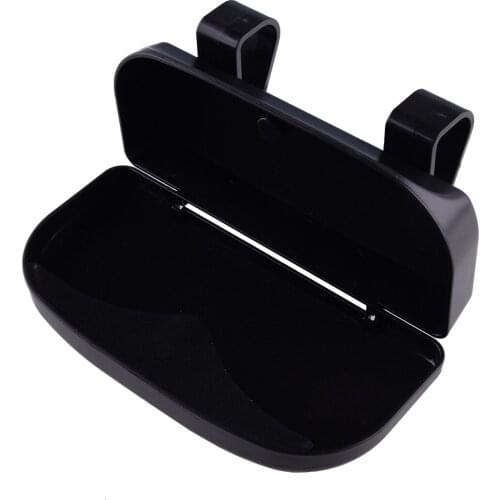 Universal Car Black Sun Visor Clip Mount Eye Glasses Case Holder Storage Replacement