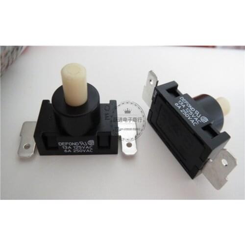 [VK] 6202YL66-20L Machine Parts Import DEFOND Self locking lock switch button