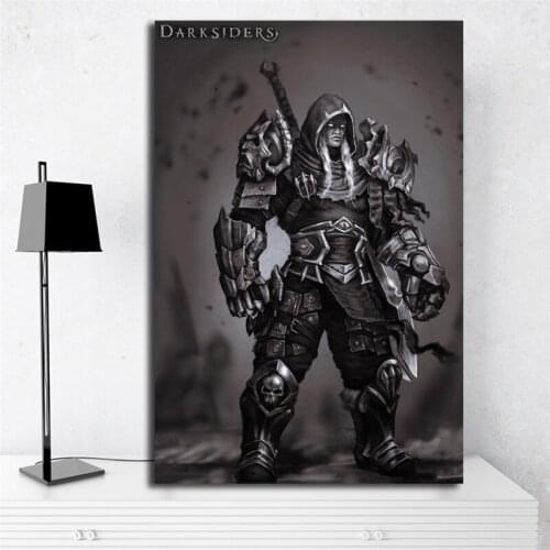 War Darksiders Wall Art Canvas Poster And Print Canvas Painting Decorative Picture For Office Bedroom Modern Home Decor Artwork