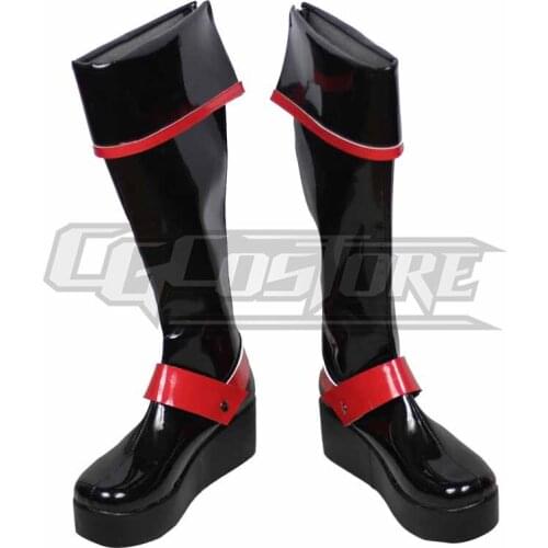 Anime Cosplay Shoes D.Gray-man Kanda Yuu Costume Hand-made Leather Free ship PH911