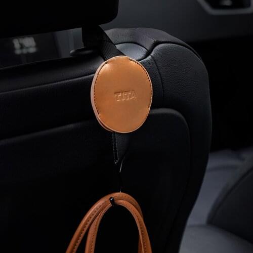 Xiaomi Auto Car Hook Multi-functional Car Seat Headrest Hanger Bag Storage Bracket Organizer Clip For Car Accessories Storage