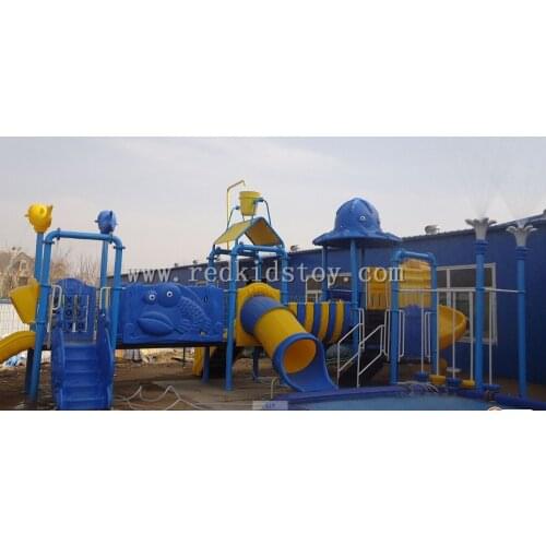 Swimming Pool Playground Water Park Playground With Water Splash System HZ5528a