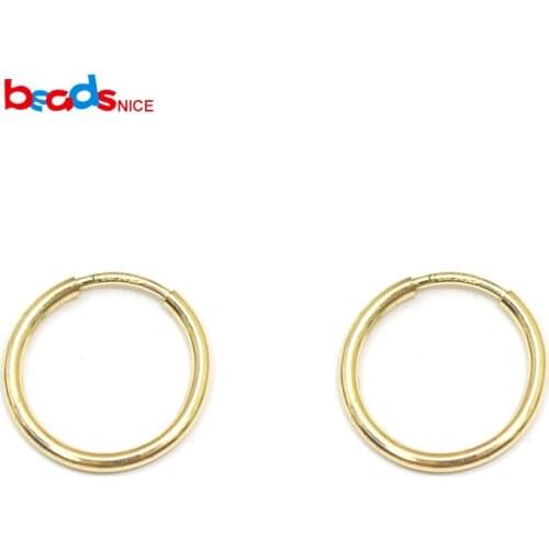 Женские золотые серьги Beadsnice China At AliExpress