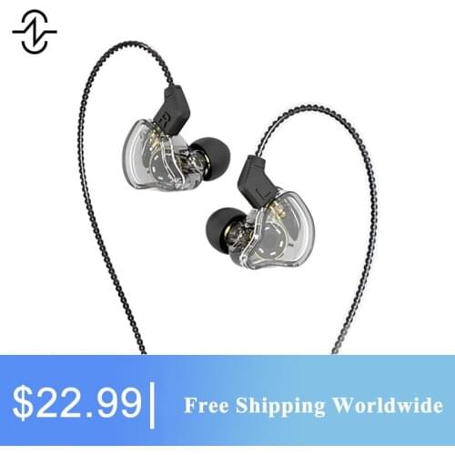 CCZ Melody Headphones 10mm Dual Magnetic Circuit DD Unit+Customized BA in Ear Monitors Earbud HIFI Bass IEM for Sport Music