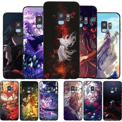 Mo Dao Zu Shi Black TPU Silicone Soft Phone Case For Samsung Galaxy S20 S10 S9 S8 Plus Lite NOTE 10 9 8 S7 EDGE