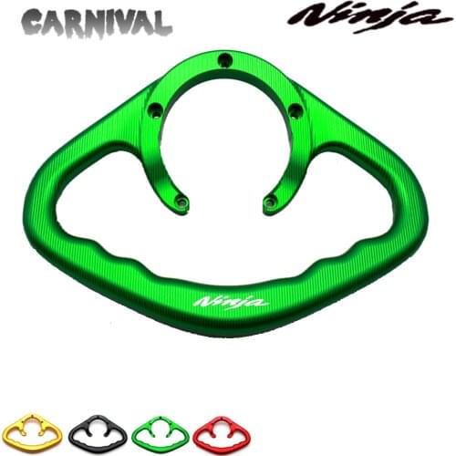 For Kawasaki Ninja ZX6R 636 Ninja636 ZX-10R Motorcycle Passenger Handgrips Hand Grip Tank Grab Bar Handles Armrest