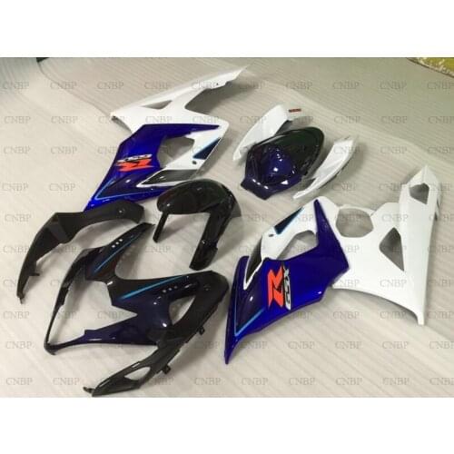 For Suzuki GSXR1000 2005 - 2006 K5 Fairings GSX R 1000 06 Motorcycle Fairing GSXR 1000 06 Blue Black White Plastic Fairings