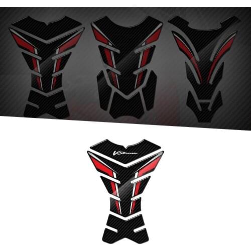 For Suzuki V-Strom 250 650 1000 1000XT 3D Carbon-look Motorcycle Tank Pad Protector Sticker