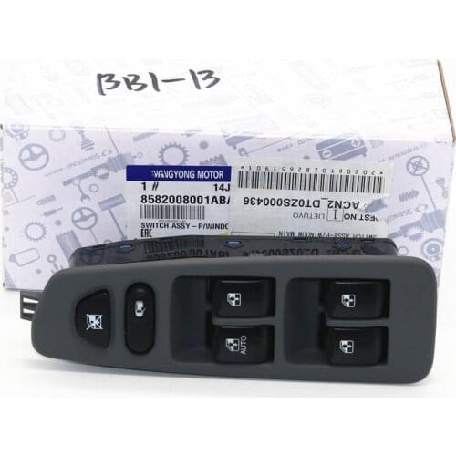 For Front Door Power Window Main Switch for Ssangyong Rexton 2004-2005 8582008001 85820 08001