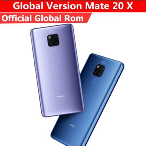 Global Version HuaWei Mate 20 X EVR-L29 Mobile Phone Kirin 980 Android 9.0 7.2" 2240x1080 6GB RAM 128GB ROM 40.0MP NFC Leica
