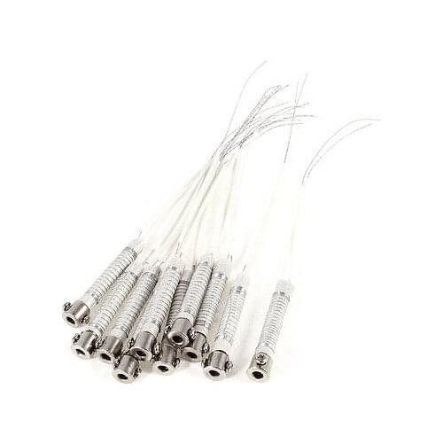220V/240V 30W/40W/60W/80W/100W/150W Metal Heating Element Soldering Solder Iron Core Heater 10pcs
