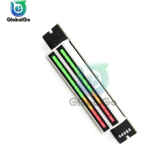 Mini Dual 12 Level Indicator Meter Stereo Amplifier Board Adjustable Light Speed Board Diy kit