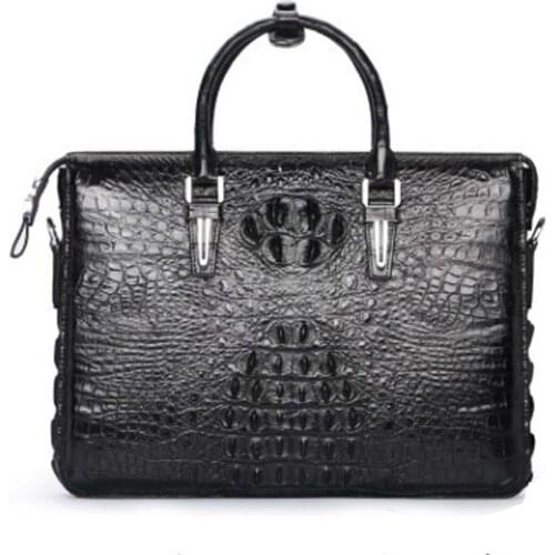 Dongou crocodile Mens bags handbag male Commercial package Single shoulder bag Genuine crocodile leather men bag