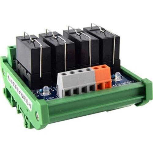 Original Omron Relay Module, 4-way 1NO+1NC 24v Electromagnetic Relay