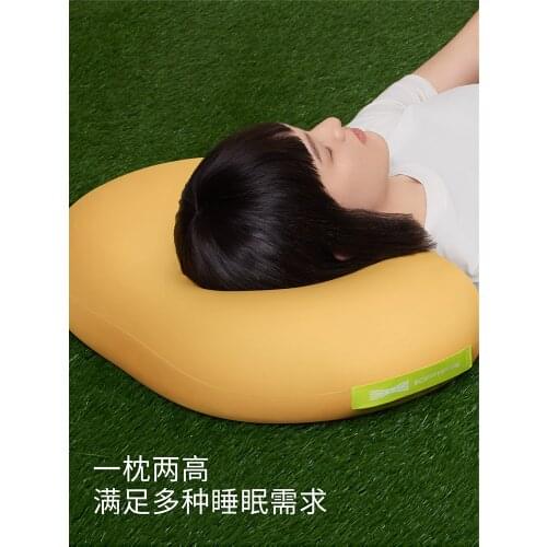 Pillow Cervical Support Improve Sleeping Cat Summer Memory Cotton Pillow Belly Partition C- Seat Pillow