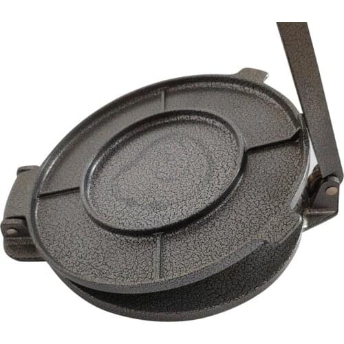 Portable 8Inch Aluminum Heavy Duty Tortilla Press Maker Machine Home Kitchen Dining Press Bakeware Tool Pastry Tool